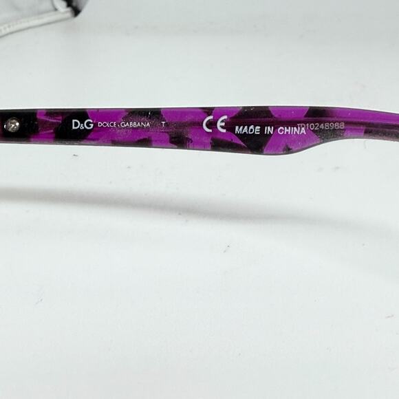 Dolce Gabbana Eyeglasses Frames Purple Black 1219 1777 53-15-135‎ H18800 main image 6